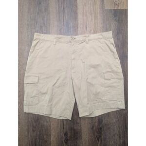 Savane Cargo Shorts 38‎ Mens Tan Beige Chino Cotton Outdoor Hiking Casuel Summer